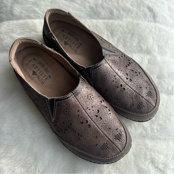 L'Artiste LIBORA Shoes Women’s Sz 38 TAUPE (US Sz 7.5/8) - Picture 6 of 16